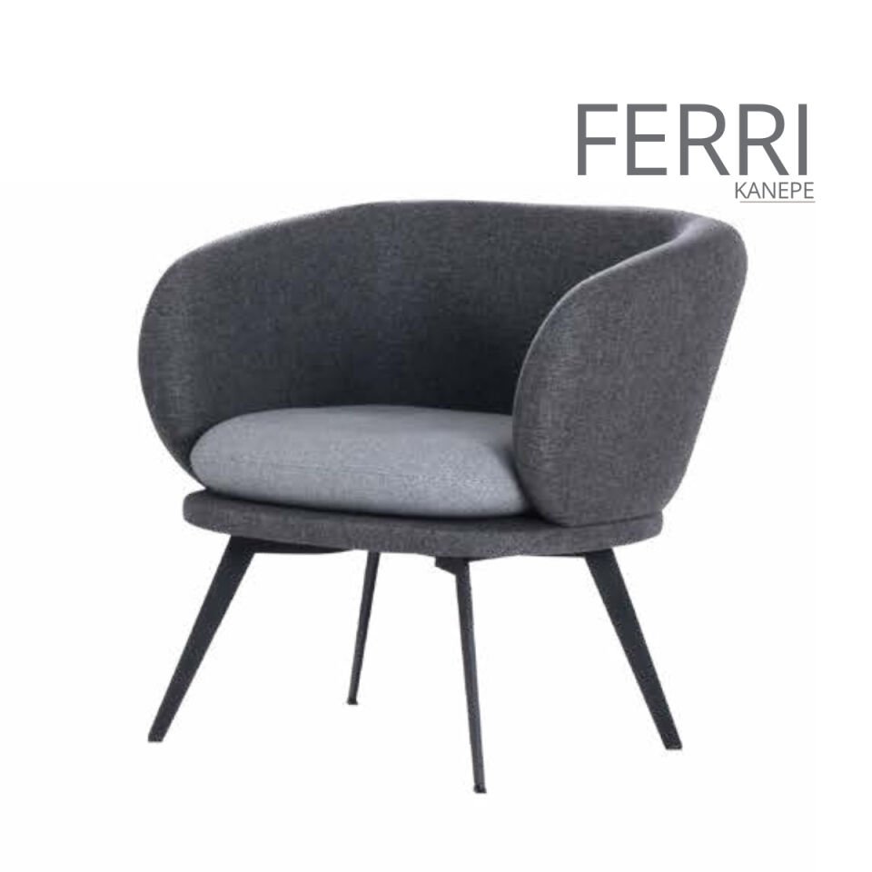 Ferri Modern Oval Ofis Kanepesi