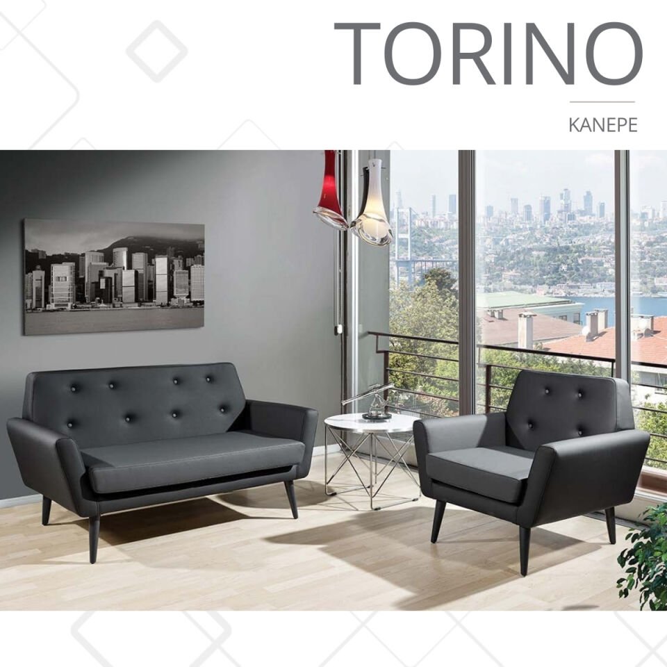 Torino Retro Tasarım Ofis Kanepesi