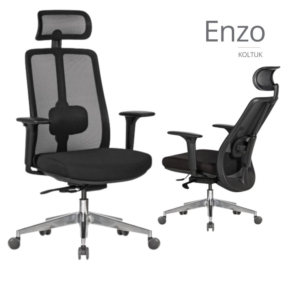 Enzo Fileli Ofis Koltuğu