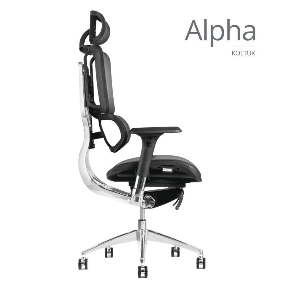 Alpha Fileli Ofis Koltuğu