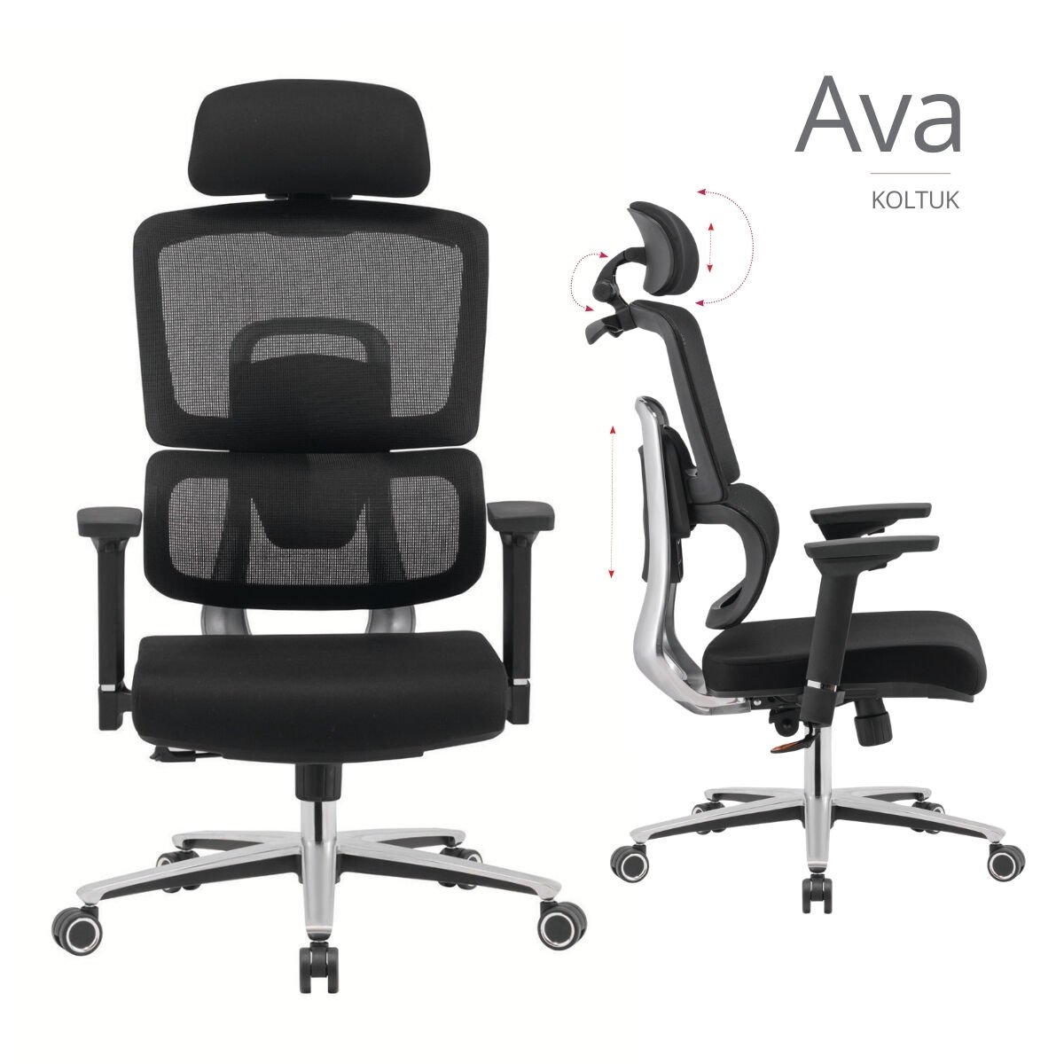 Ava Fileli Ofis Koltuğu