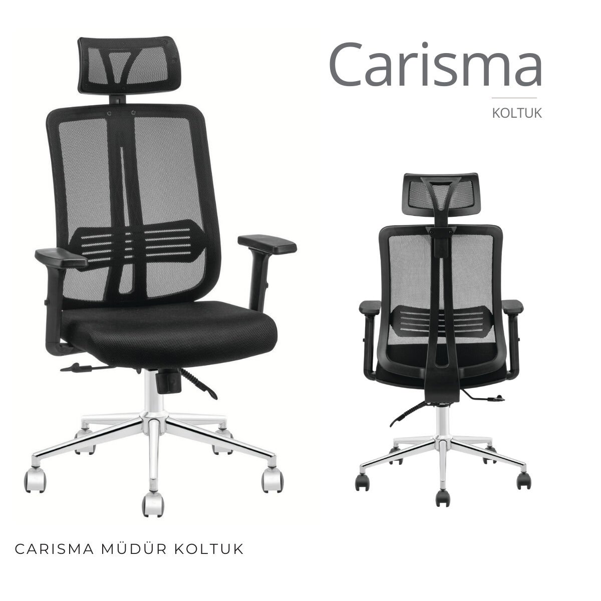 Carisma Fileli Ofis Koltuğu