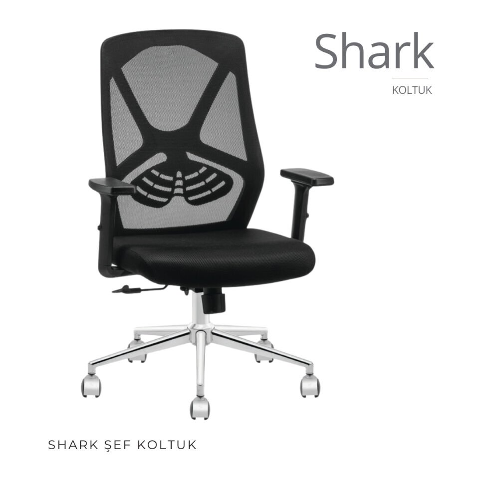 Shark Fileli Ofis Koltuğu